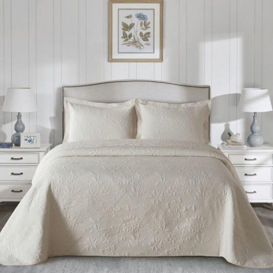 cxmicrotex Jacquard Embroidered Quilt Set Luxusní kolekce povlečení