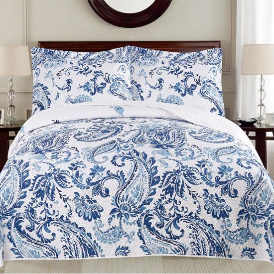 Microtex Patchwork Print Ultrasonic Quilt Set