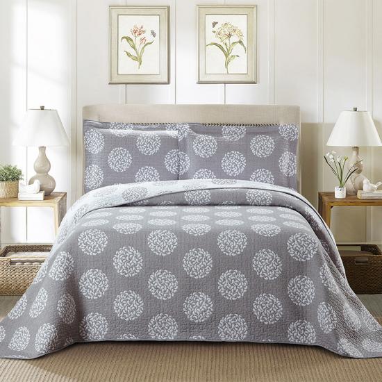 cxmicrotex Full Queen Grey Jacquard povlečení